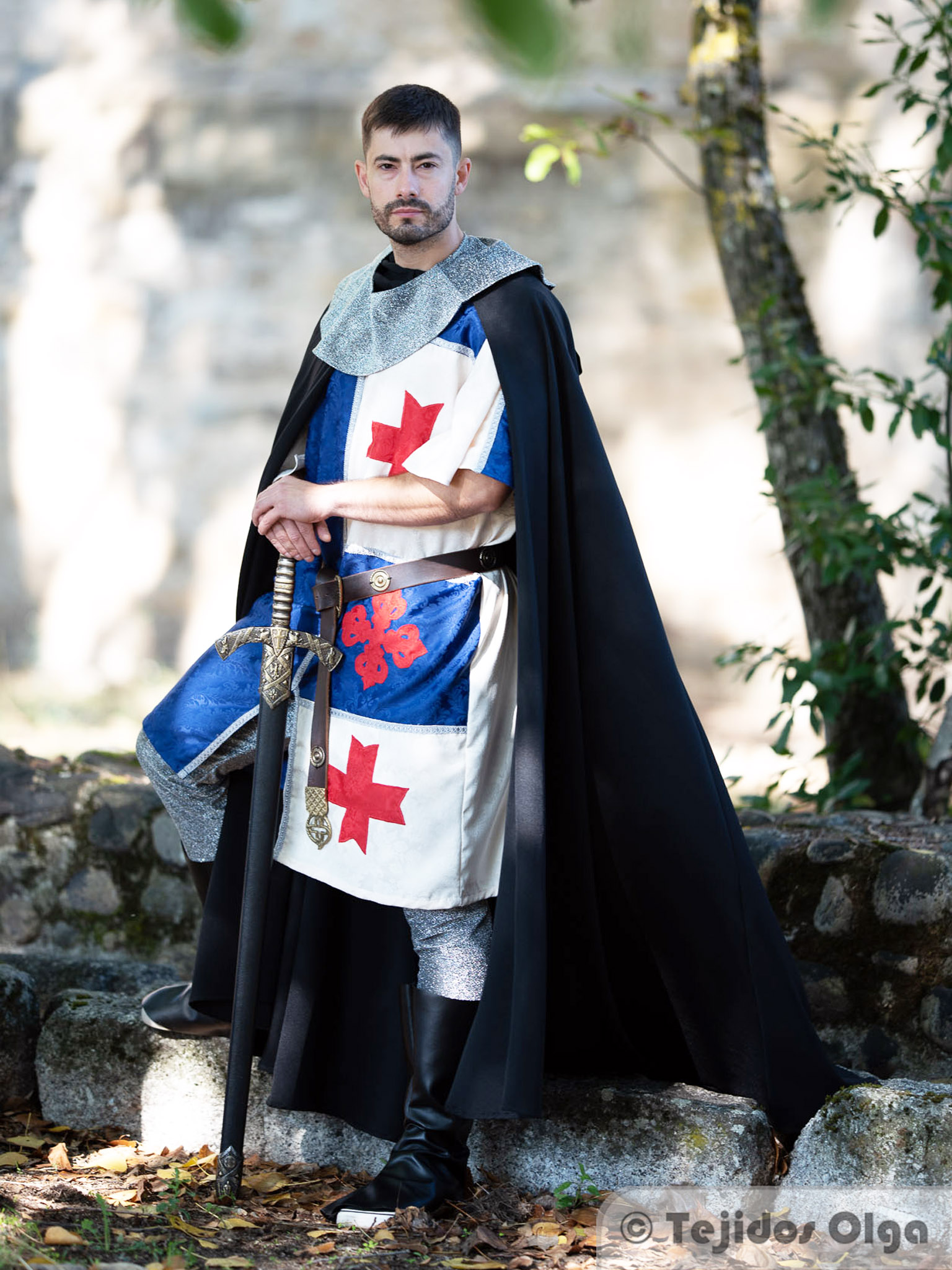 disfraz de guerrero medieval