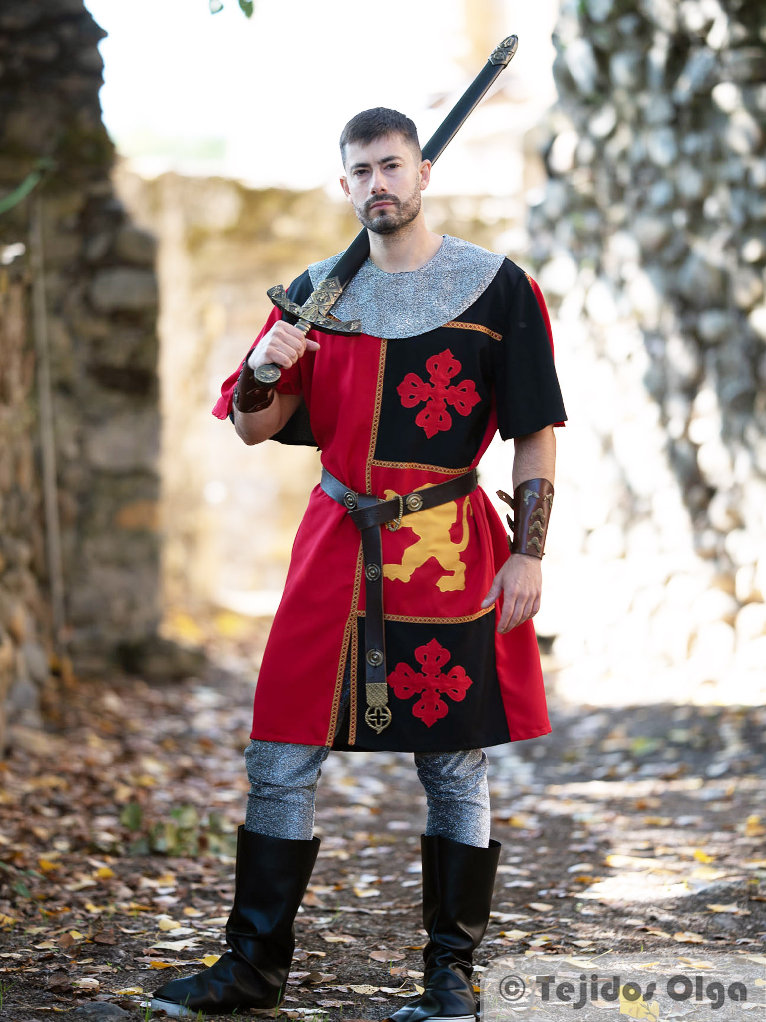 traje medieval hombre