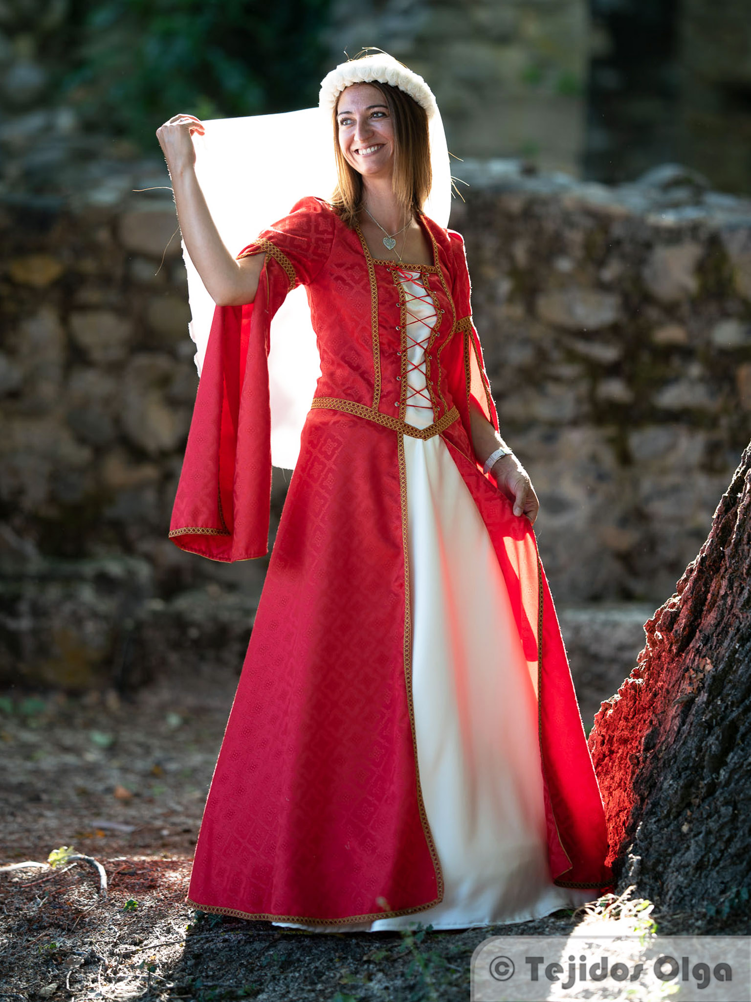 disfraz reina medieval