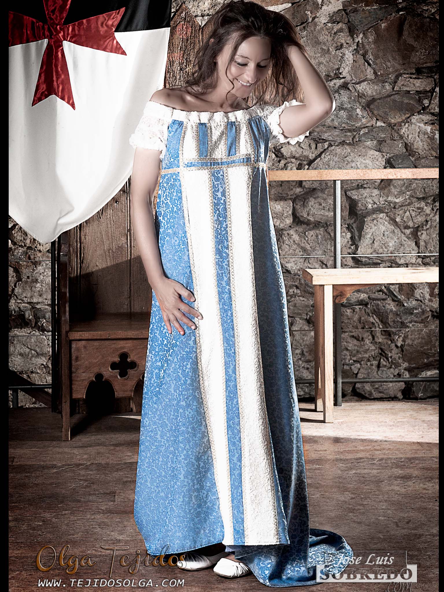 disfraz medieval mujer casero