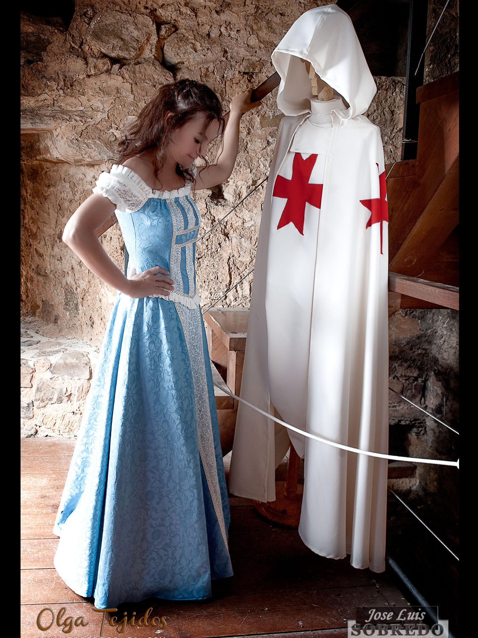 trajes medievales mujer