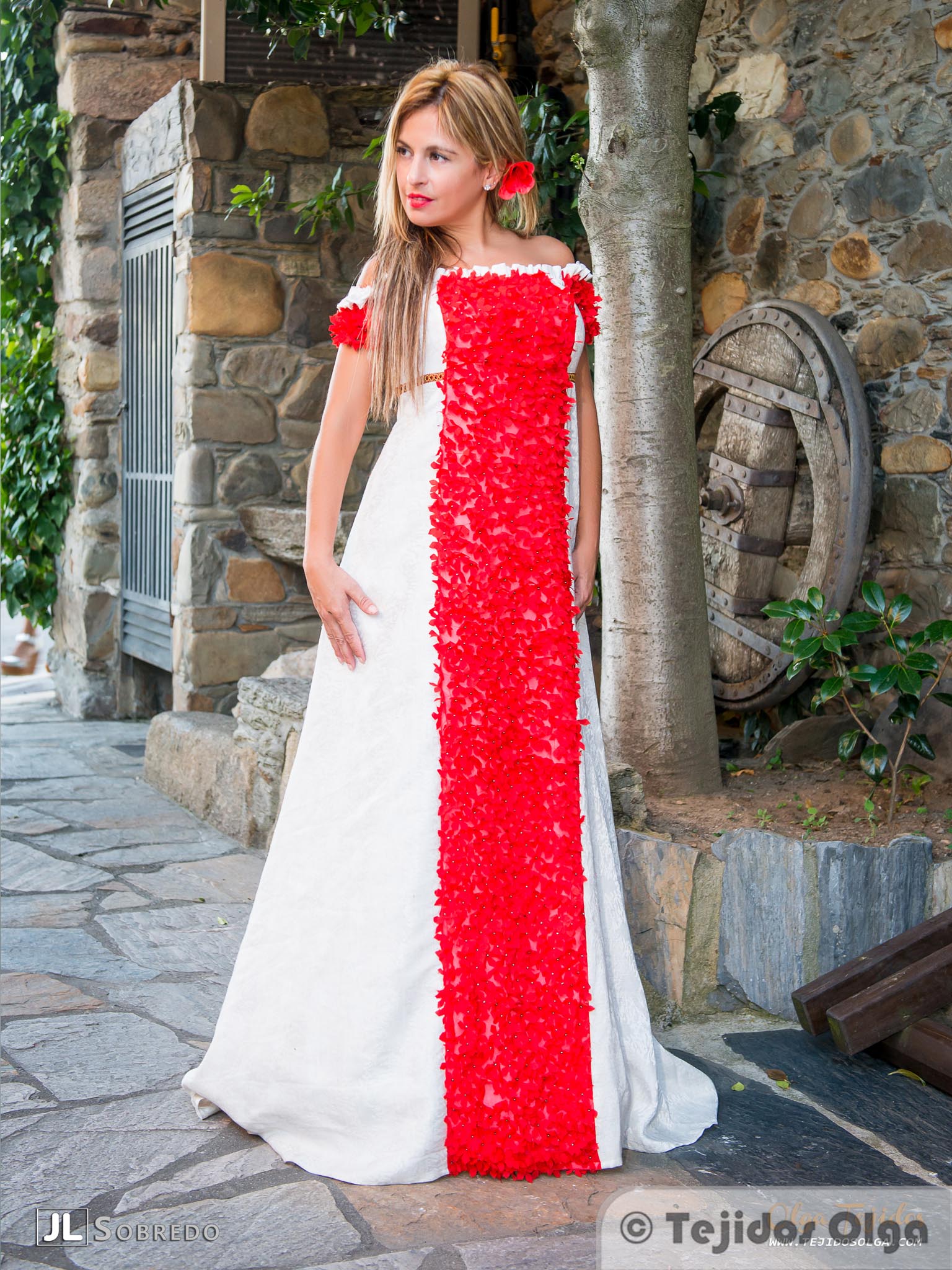vestido de novia medieval