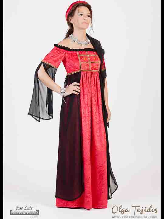 Vestido medieval MM049