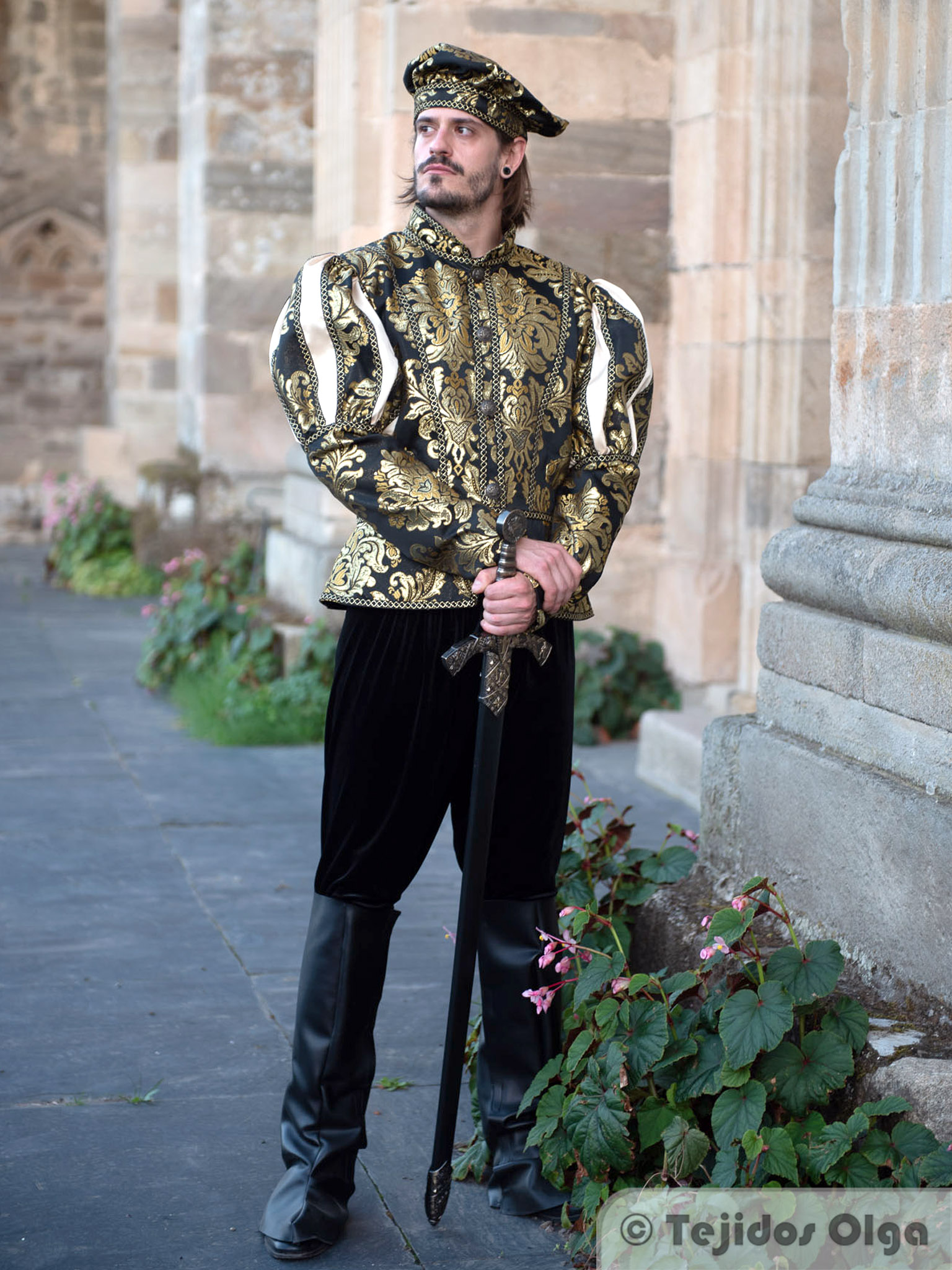 traje medieval hombre