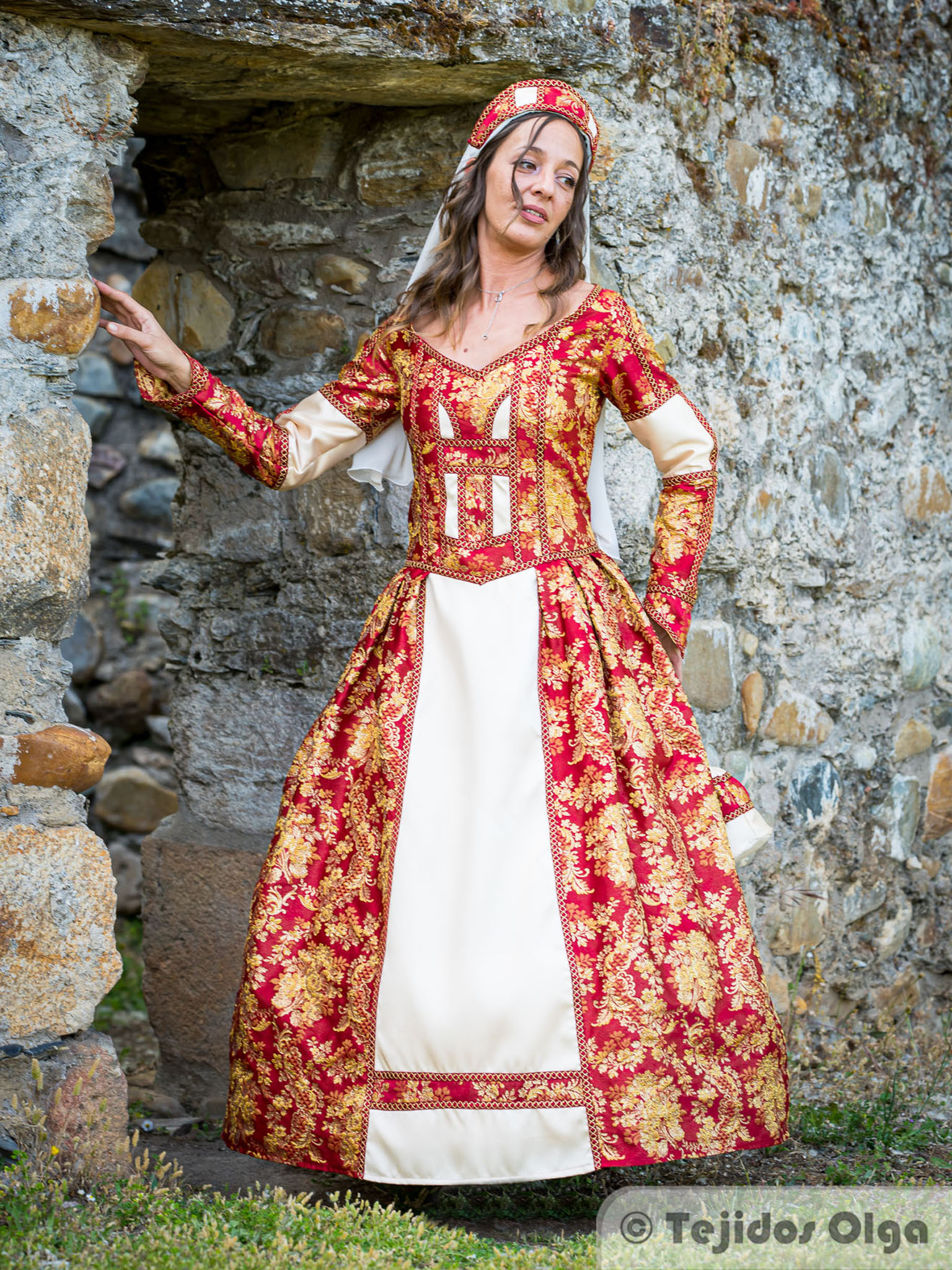 trajes medievales mujer