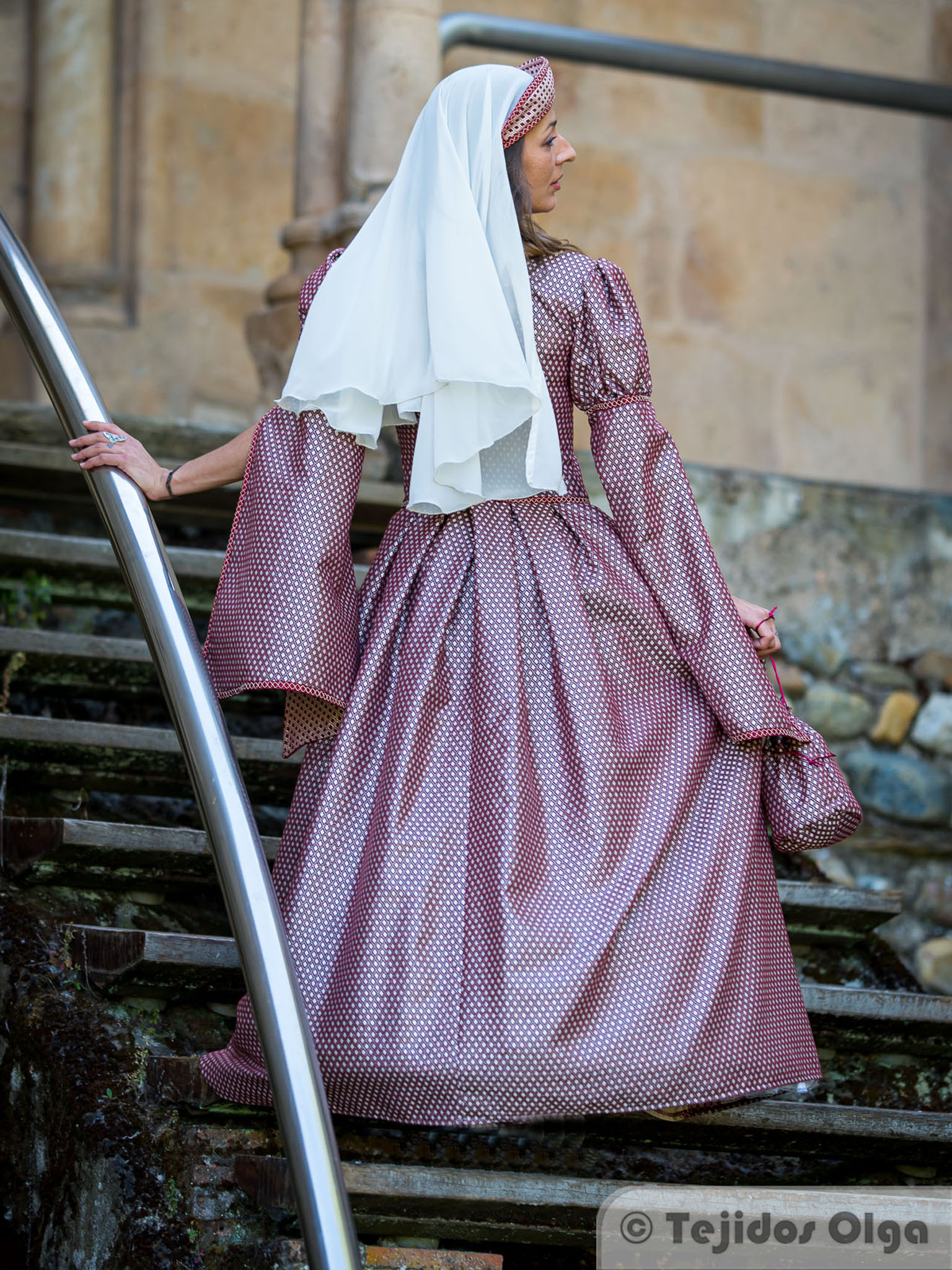 disfraz de medieval mujer
