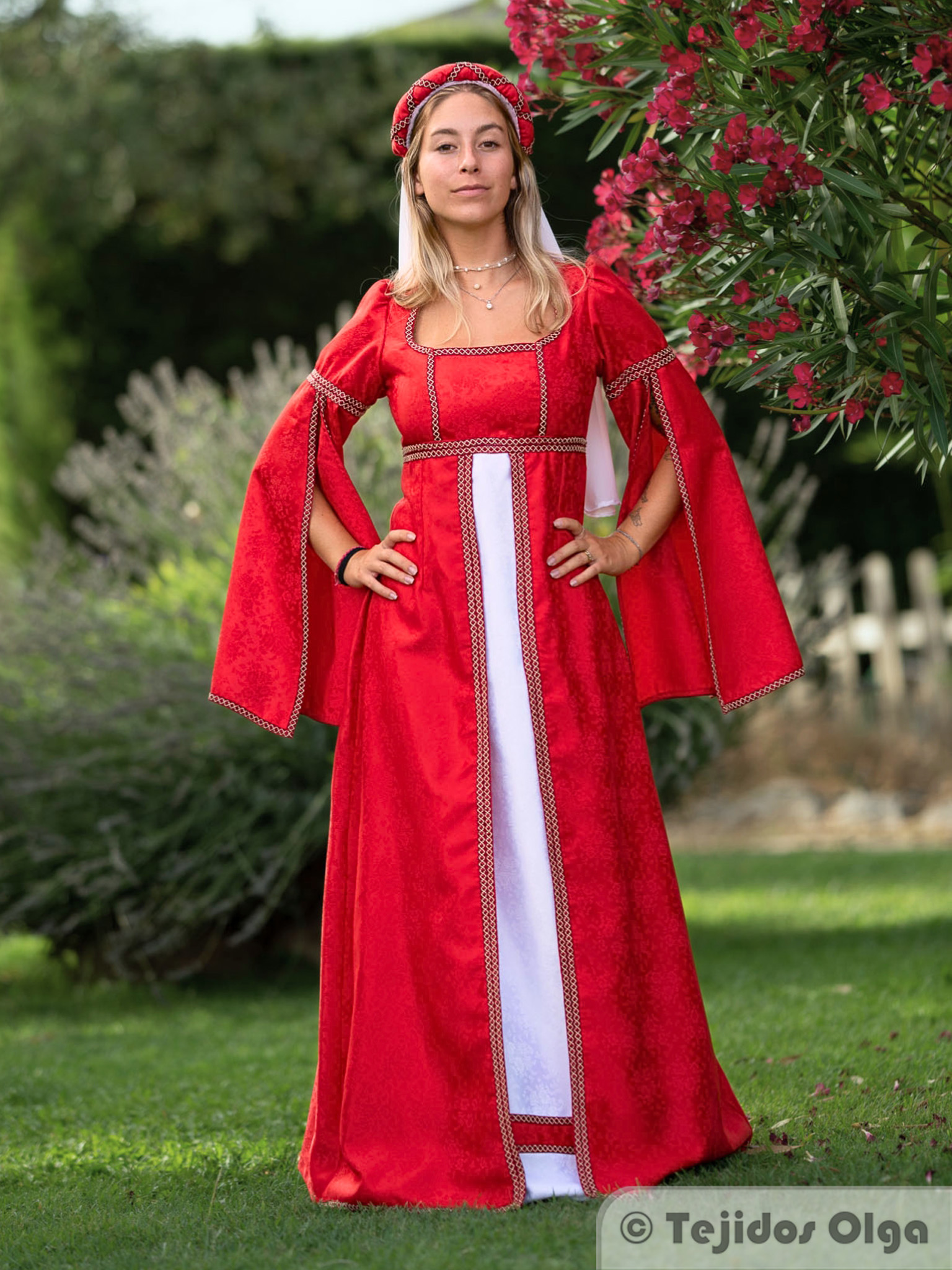 vestido novia medieval