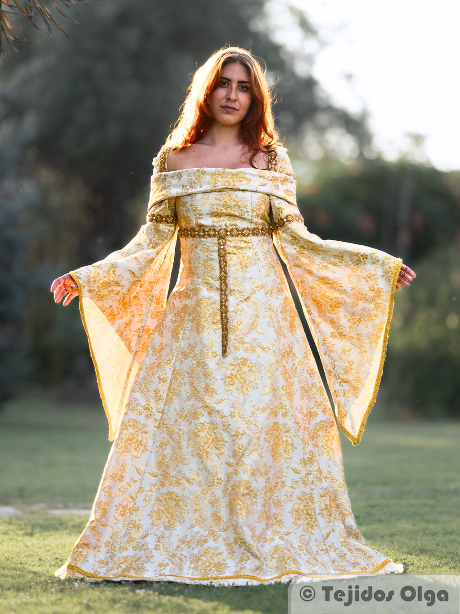 vestido medieval