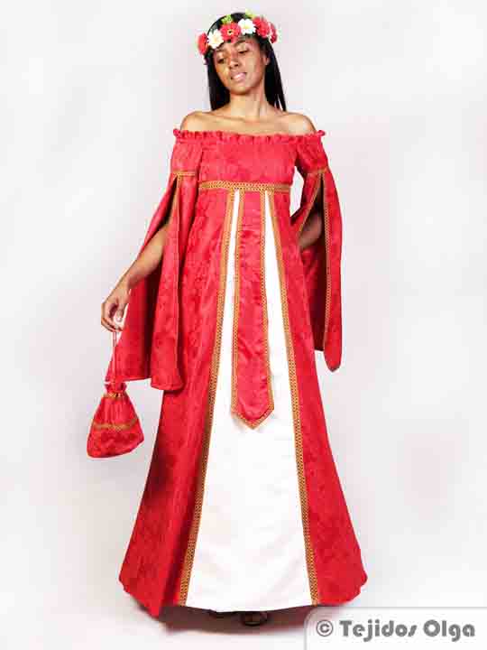 Vestido medieval MM114