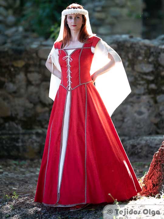 Vestido medieval MM143
