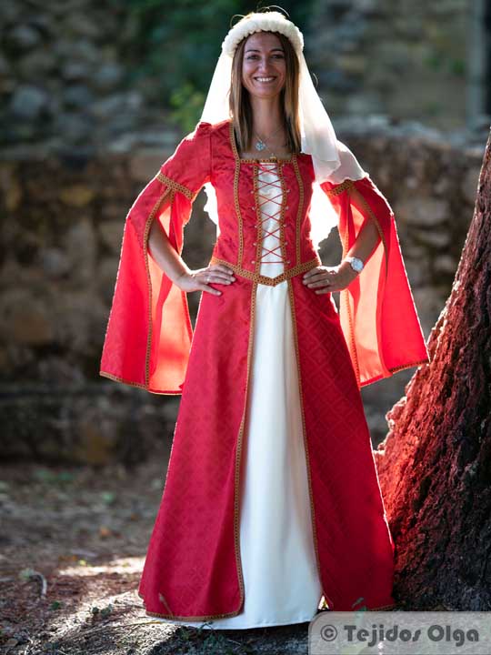 Vestido medieval MM146