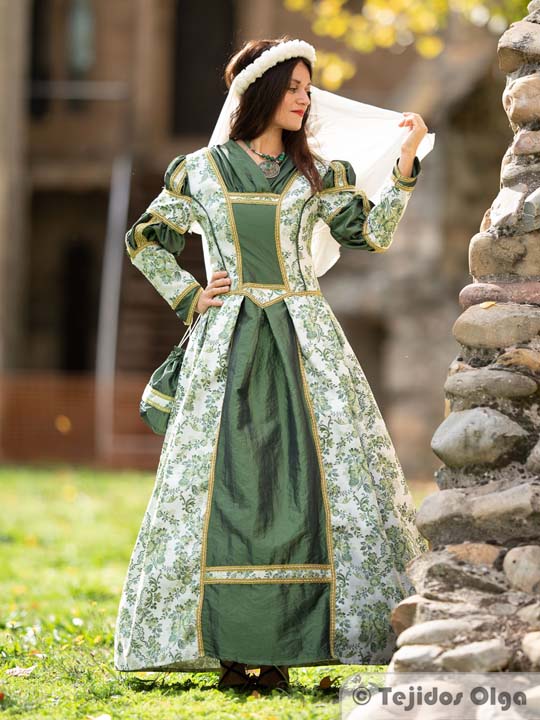 Vestido medieval MM185