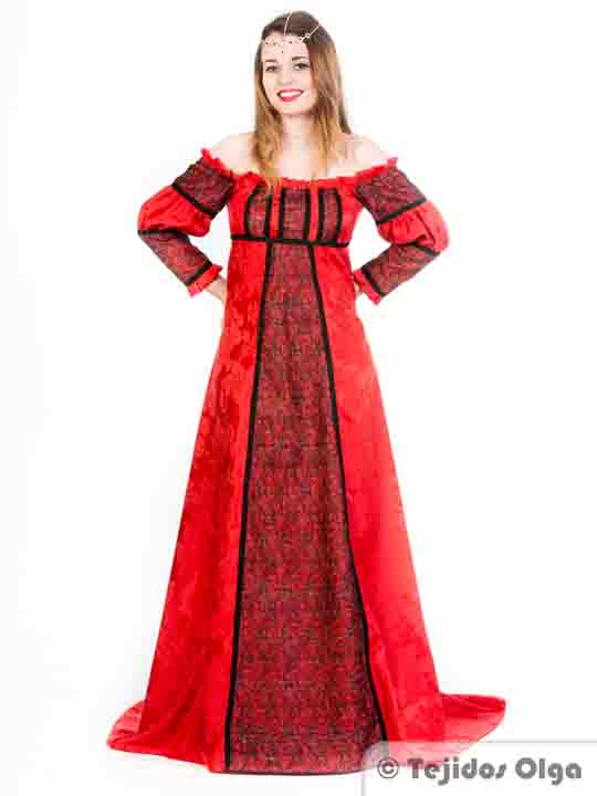 Vestido medieval MM087